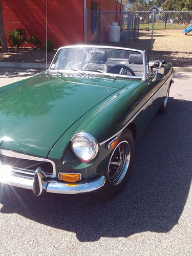 1973 mgb, b.r.g., nice condition