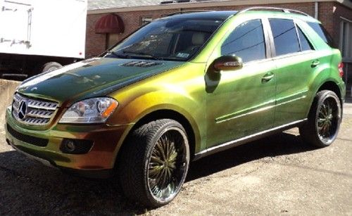 2006 mercedes-benz ml350 , multi colors paint ,  3.5l