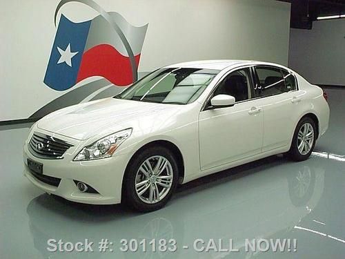 2013 infiniti g37 journey sedan htd seats rear cam 22k texas direct auto