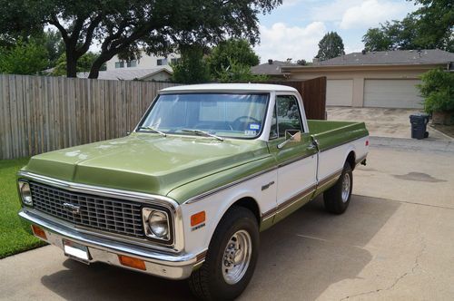 1971 chevy c20 custom deluxe