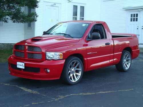 2004 dodge ram 1500 srt-10 standard cab pickup 2-door 8.3l viper powered