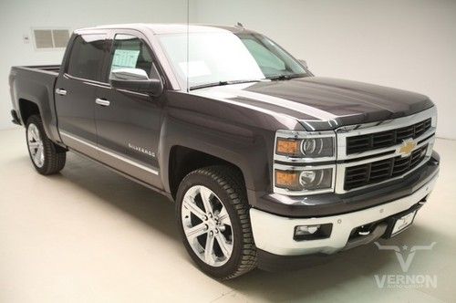 2014 ltz crew 4x4 z71 navigation sunroof leather heated 22s chrome v8 ecotec