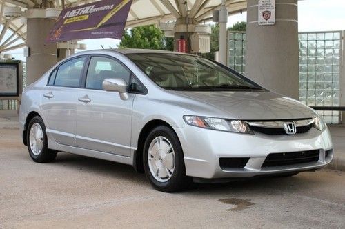 2009 honda civic hybrid loaded! nav/leather/xm/heated seats+mirrors