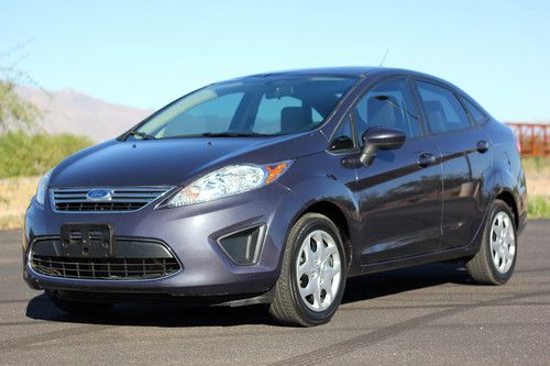 2012 ford fiesta se sedan 4-door 1.6l xm microsoft sync heated seats see video