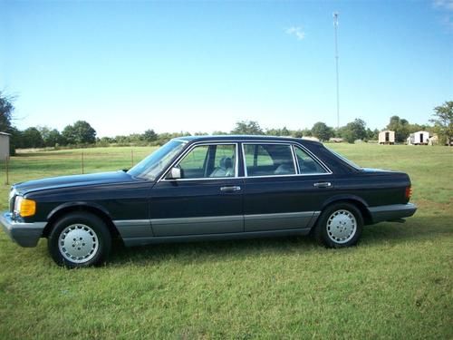 1986 mercedes-benz 420sel base sedan 4-door 4.2l