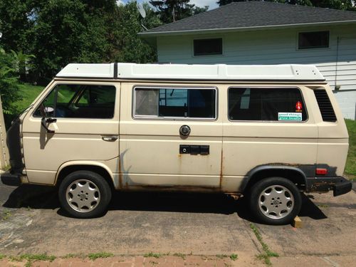 1984 volkswagen vanagon campmobile van camper 3-door 1.9l