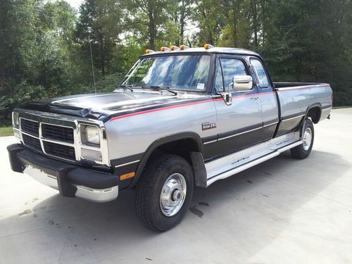 1993 dodge ram d250 diesel, club cab, cummins turbo, one owner, 57000 miles