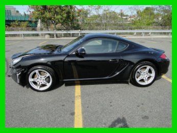 2011 porsche cayman 2.9l manual rwd coupe repairable rebuilder save big