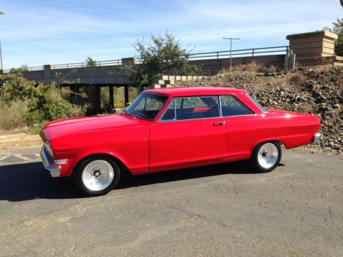 1962 chevrolet chevy nova - red - 2 door