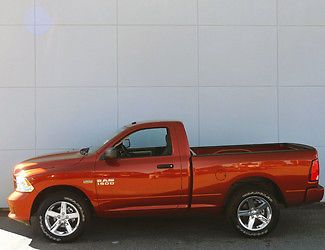 New 2013 dodge ram 1500 4wd hemi express 5.7l - orange crush!