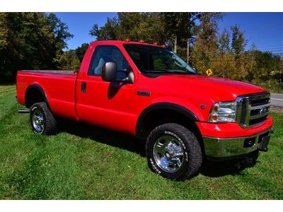 Xlt 6.8l v-10 gas regular cab 4x4 1 owner clean car fax we finance! trades !