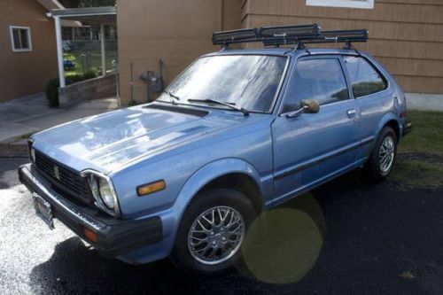 1981 honda civic 1500 gl cvcc 3 door hatchback 5 speed manual