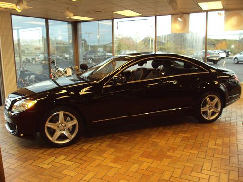 2010 cl 550 4matic, black, black, sport pkg. msrp $122,505.