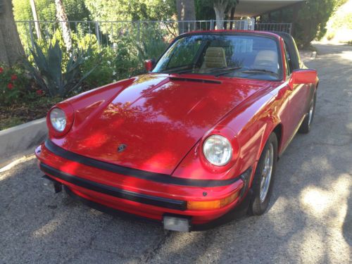 1982 porsche 911 sc targa 2-door 3.0l