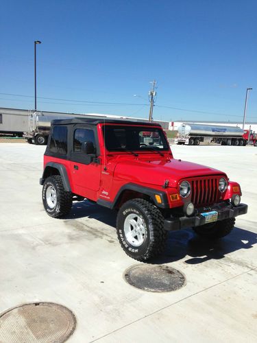 2006 jeep wrangler 65th anniversary edition sport utility 2-door 4.0l