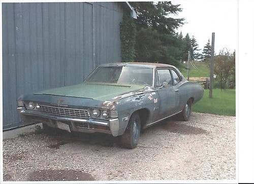 1968 biscayne 2 door post l72 clone