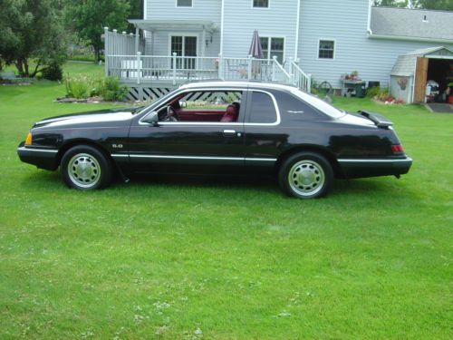 1986 ford thunderbird base sedan 2-door 5.0l