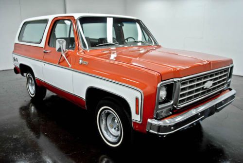 1976 chevrolet blazer k5 cheyenne 2 wd turbo 350 auto ps ac pb radio