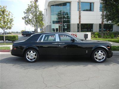 2008 rolls royce phantom sedan black black / low miles / 7 in stock