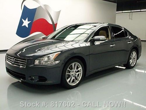 2010 nissan maxima 3.5 sv leather sunroof cd audio 28k texas direct auto