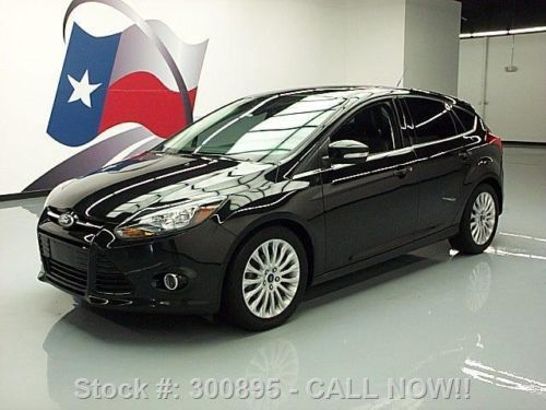 2012 ford focus titanium auto leather sunroof nav 31k texas direct auto