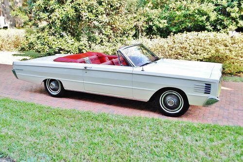 Simply beautiful 65 mercury monterey convertible low miles original classic car