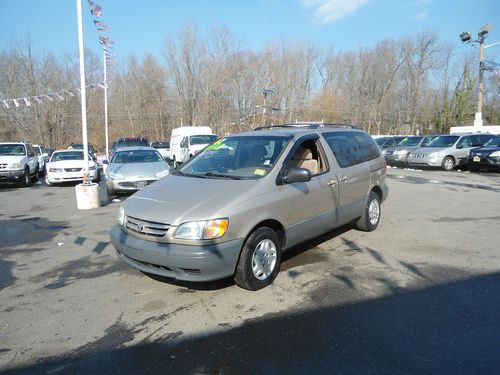 2001 toyota sienna le super clean no reserve!!!! 75,000 miles!! rare find!!!!!!!