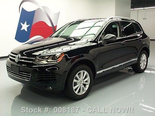 2013 volkswagen touareg vr6 sport awd htd seats 22k mi texas direct auto