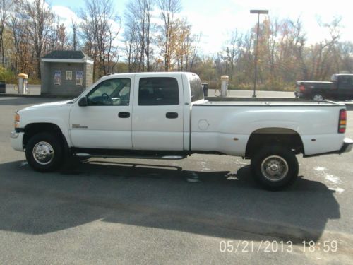 2003 gmc sierra 3500 duramax diesel crew cab 4wd