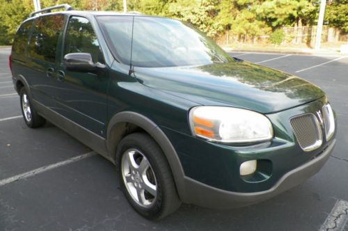 2006 pontiac montana sv6 southern owned alloy wheels 3rd row seat no reserve