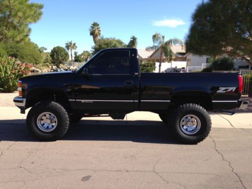 1995 chevrolet k1500 single cab z71 with factory bucket seats