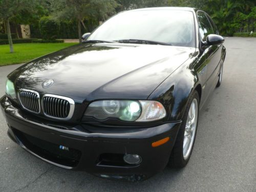Bmw m3 coupe triple black 6 speed hard to find no reserve