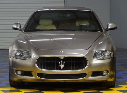 2010 maserati quattroporte sport gt s sedan 4-door 4.7l