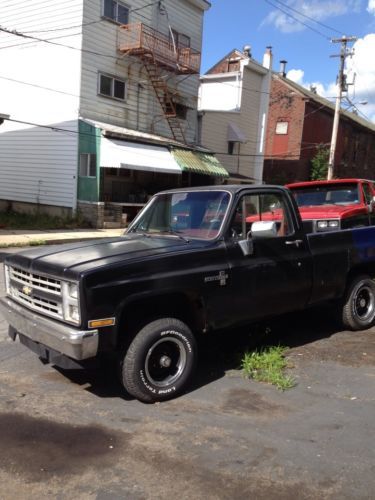 1986 chevy k10 4x4 short bed v8 auto