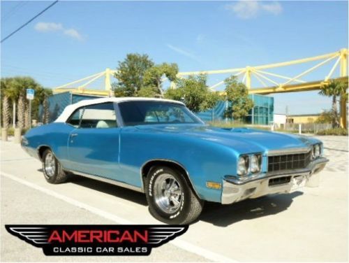 No reserve 1972 buick skylark 455 air condition automatic ps pb restored florida