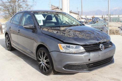 2012 volkswagen jetta se pzev damaged salvage runs! economical only 30k miles!!
