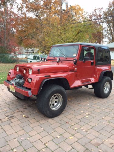 1991 jeep wrangler renegade sport utility 2-door 4.0l