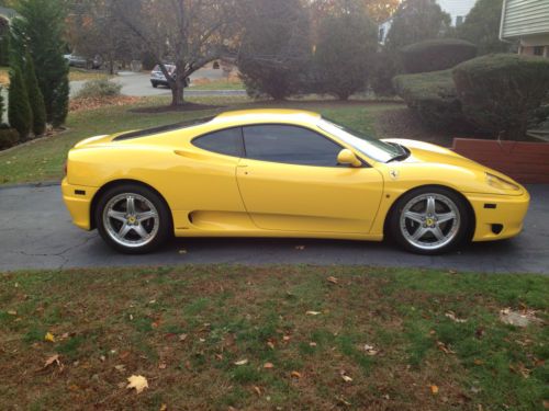 2002 ferrari 360 modena coupe 2-door 3.6l