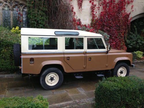 1984 land rover defender 110 3.5l v8:  excellent exampe: no reserve