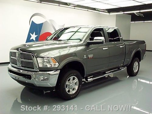 2012 dodge ram 2500 hd laramie crew 4x4 diesel nav 17k texas direct auto