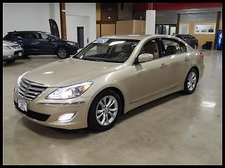 2012 hyundai genesis 4 door sedan v6 3.8l / leather/ alloys