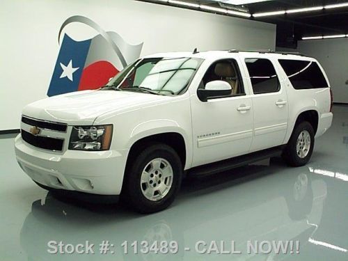 2013 chevy suburban lt 8-pass sunroof dvd leather 31k! texas direct auto