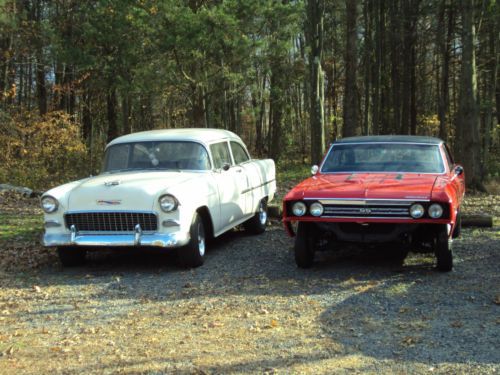 1955 Chevy 2 Door Sedan, image 4