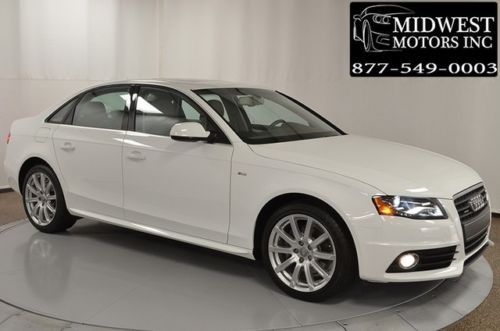 2012 audi a4 premium plus quattro awd s-line navigation htd seats xenon 2013