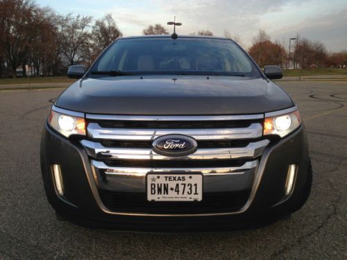 2012 ford edge limited ecoboost-nav-leather-pano-cam-sony sys-sync-no reserve