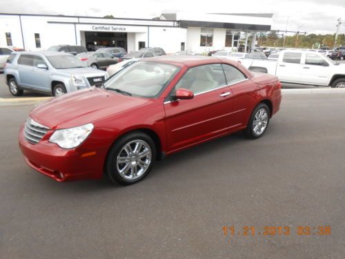 2008 chrysler sebring hard-top convertible limited navigation