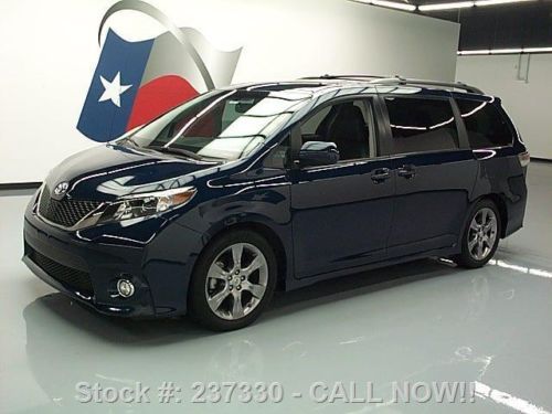 2012 toyota sienna se 8-pass rear cam 19&#034; wheels 32k mi texas direct auto