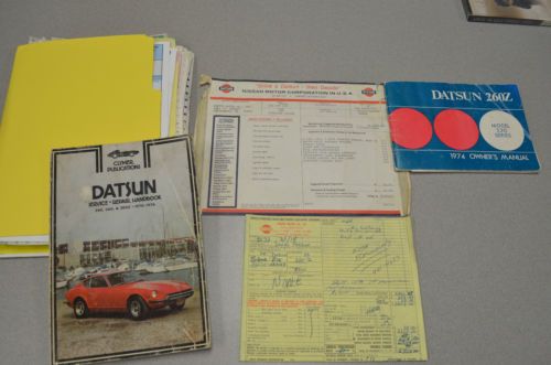 DATSUN 1974 260Z ONE OWNER ORIGINAL CALIFORNIA EXAMPLE! RARE EARLY PRODUCTION., image 23