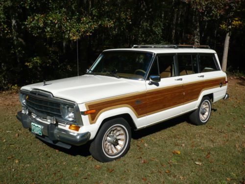 Jeep grand wagoneer 1986 amc low miles all original