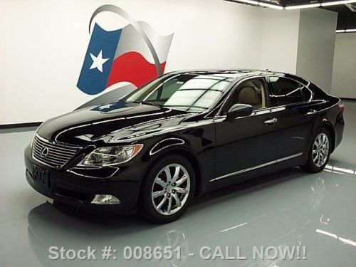 2007 lexus ls460 comfort sunroof nav rear cam only 60k texas direct auto